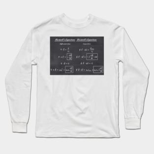 Maxwell's Equations Long Sleeve T-Shirt